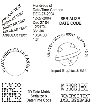 Rotate Text - Add Logos and Graphics