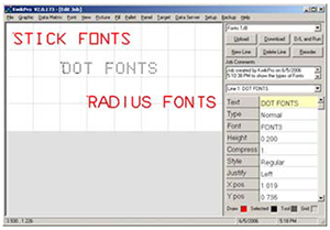 Fonts for all types of marking